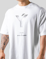 Big Y Logo Big T-Shirt - White