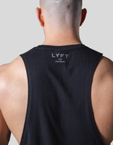 Digital Dumbbell Drop Tanktop - Black
