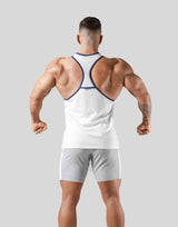 Round Separate Training Tanktop - White
