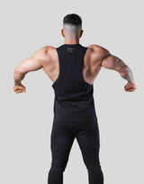 Digital Dumbbell Drop Tanktop - Black