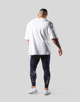 Big Y Logo Big T-Shirt - White