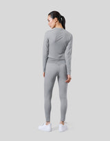 Stretch Slim Long Sleeve T-Shirt - Grey