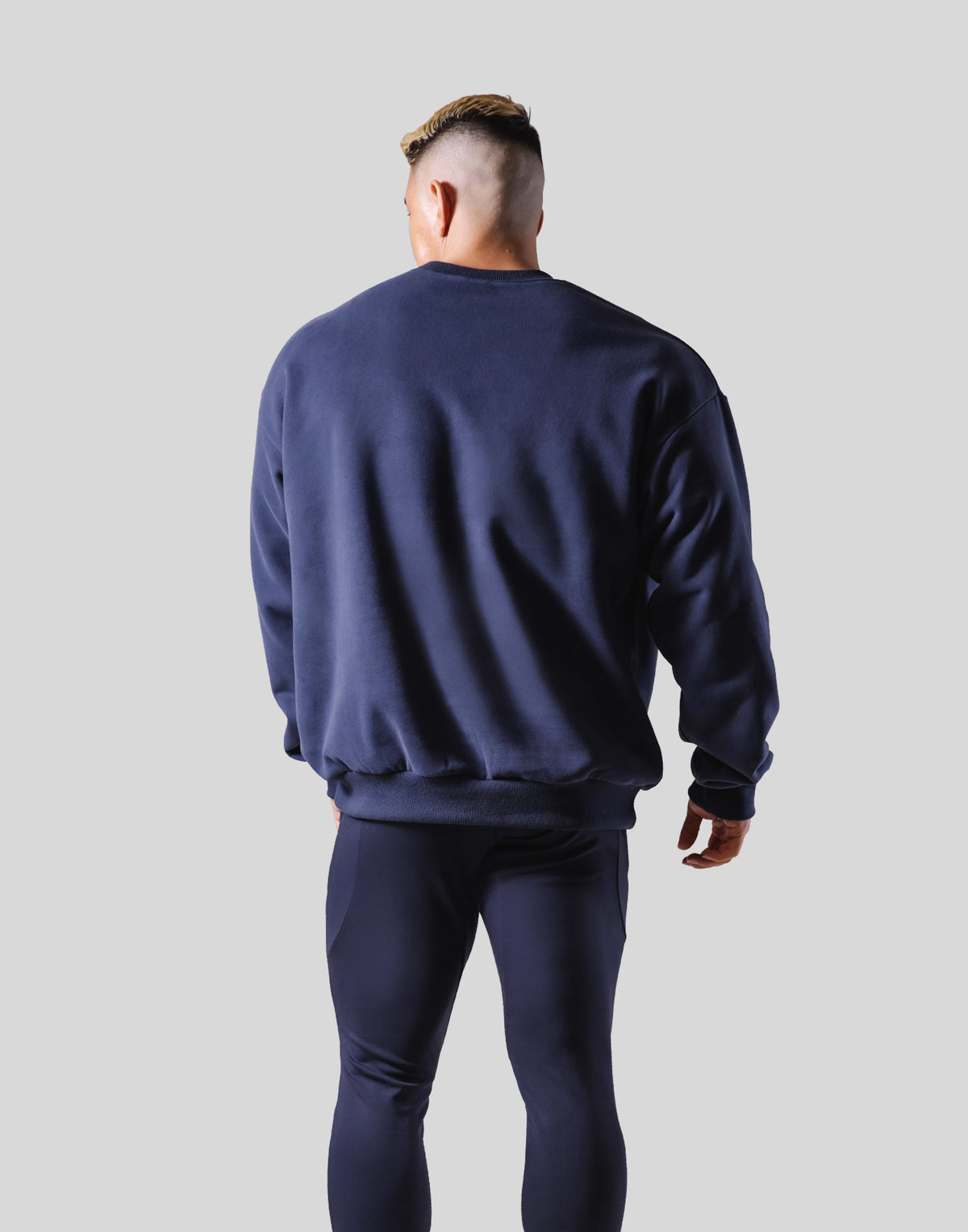 LÝFT Logo Crewneck Sweat - Navy