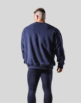 LÝFT Logo Crewneck Sweat - Navy