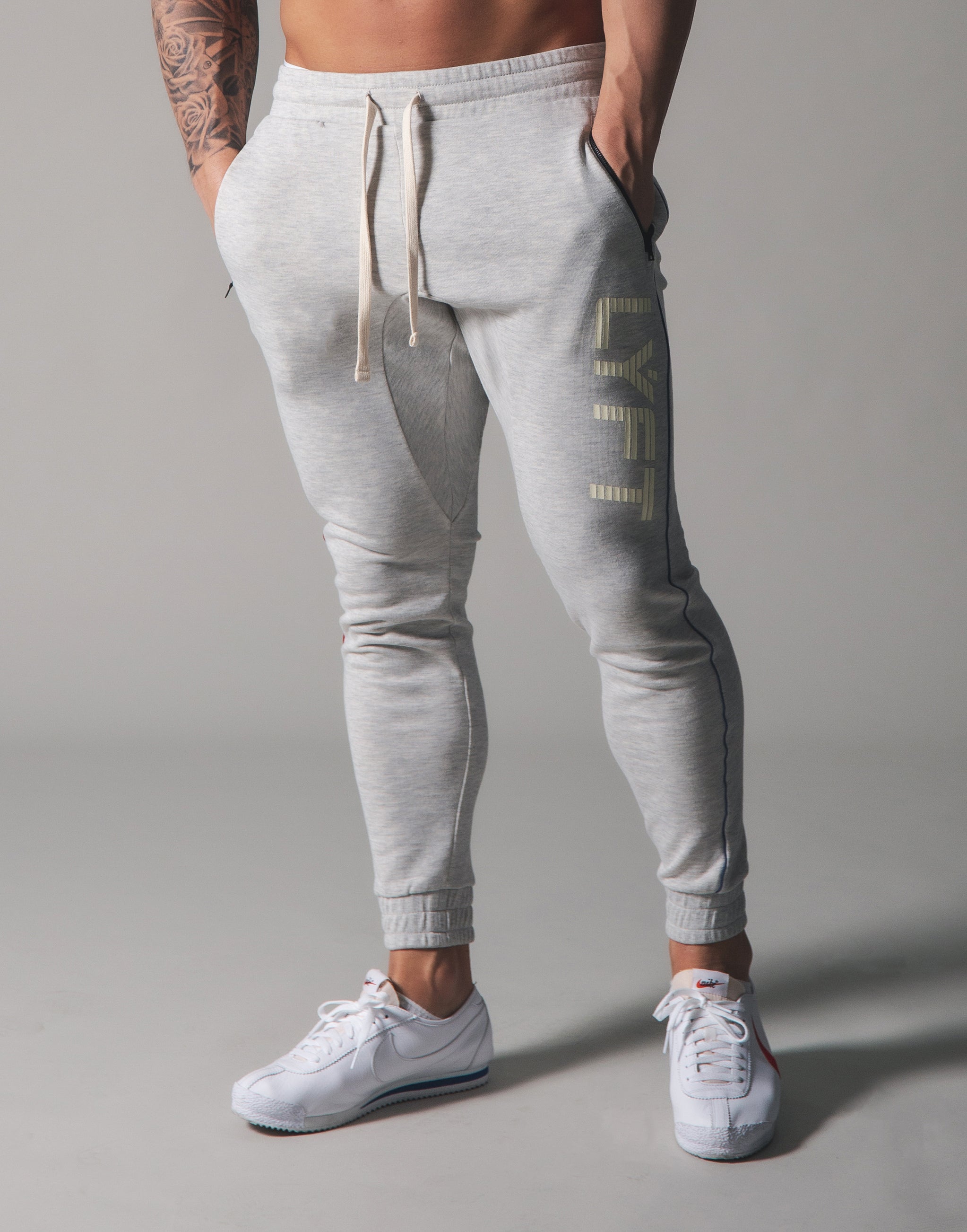 Piping Sweat Pants - Grey – LÝFT