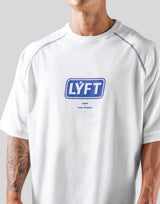 Box Logo Raglan Big T-Shirt - White