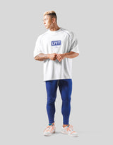 Box Logo Raglan Big T-Shirt - White
