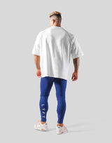 Box Logo Raglan Big T-Shirt - White