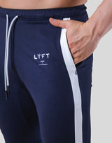 One Line Stretch Pants - Navy