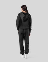 Relax Fit Sweat Hoodie - Black
