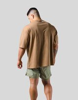 Big Y Logo Big T-Shirt - Beige