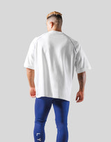 Box Logo Raglan Big T-Shirt - White