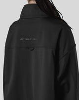 2Way Stretch Half Zip Pocket Jacket - Black