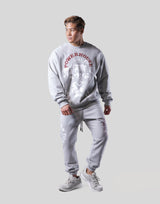 LÝFT × Power House Gym Lion Crewneck Sweat - Grey