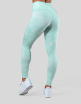 LÝFT × atmos pink Tie Dye Leggings - Green