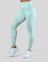 LÝFT × atmos pink Tie Dye Leggings - Green