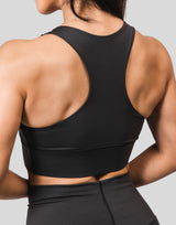 LÝFT High Neck Bratop - Black