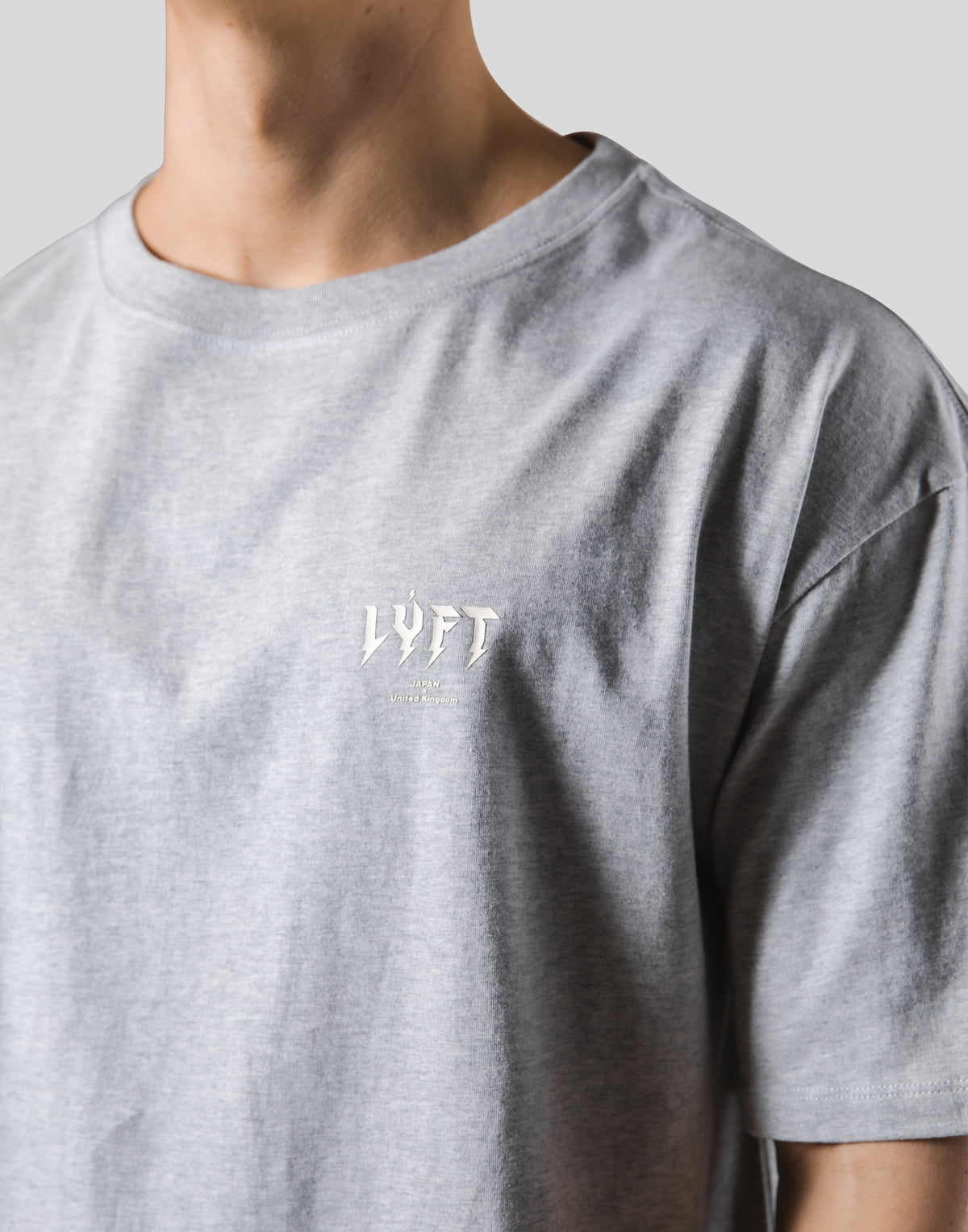 Thunder Logo Big T-Shirt - Grey
