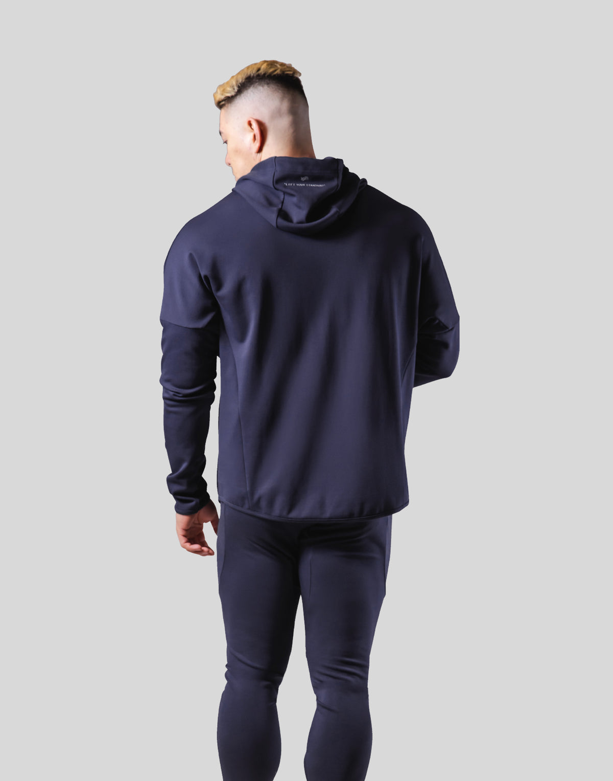 2Way Stretch Utility Pullover Hoodie 2 - Navy