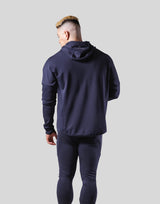 2Way Stretch Utility Pullover Hoodie 2 - Navy
