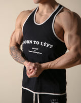 BORN TO LÝFT Loose Tanktop - Black