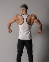 BORN TO LÝFT Loose Tanktop - White