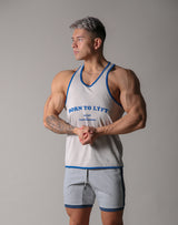 BORN TO LÝFT Loose Tanktop - Grey