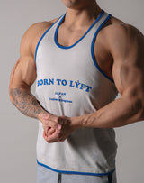 BORN TO LÝFT Loose Tanktop - Grey