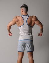 BORN TO LÝFT Loose Tanktop - Grey