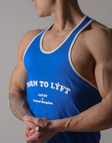 BORN TO LÝFT Loose Tanktop - Blue