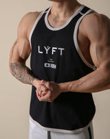 LÝFT Flag Piping Tanktop - Black