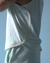 LÝFT Flag Piping Tanktop - Mint Green