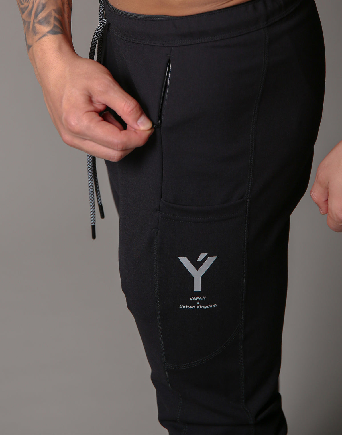 Ý Side Poket UTILITY PANTS - Black