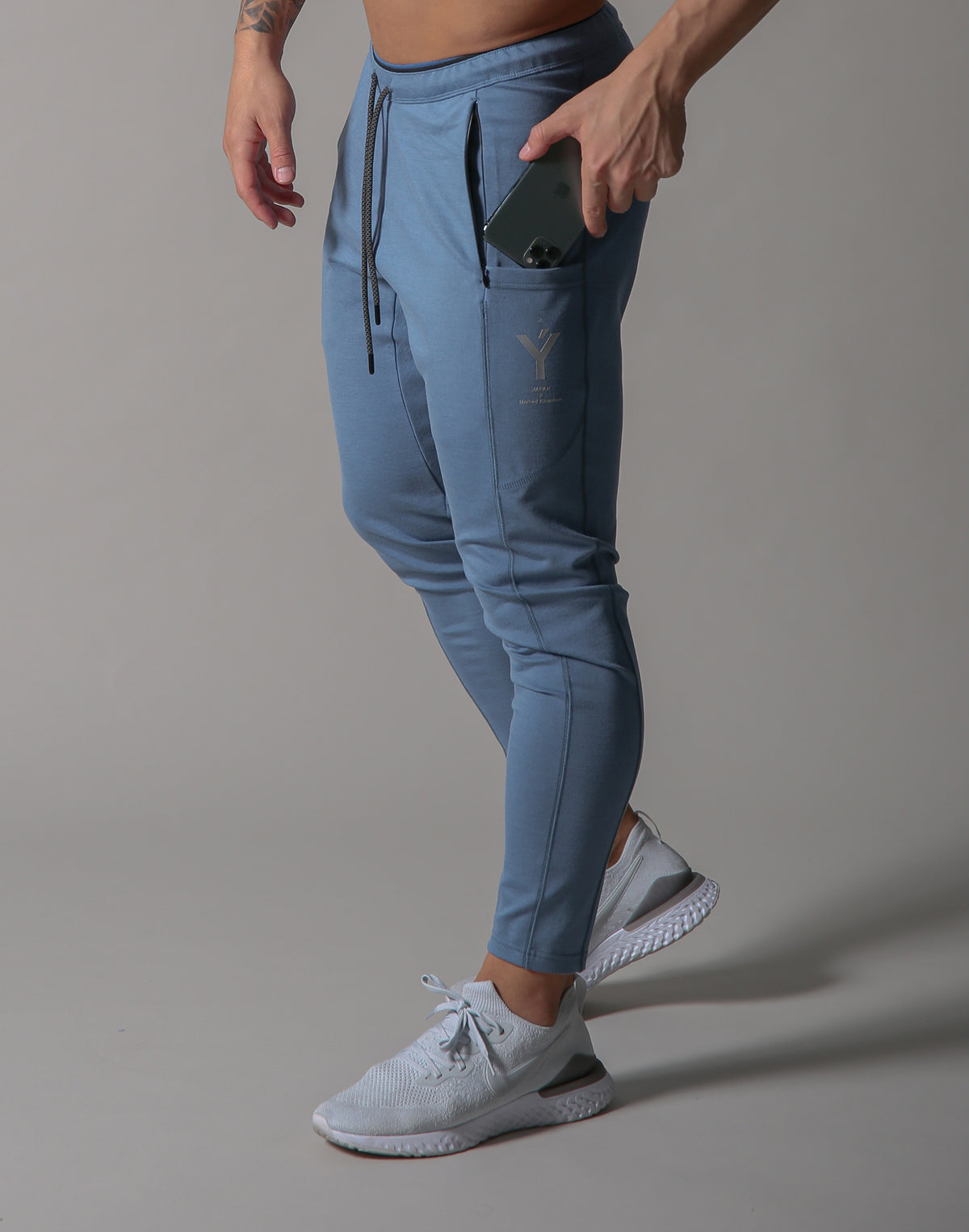 Ý Side Poket UTILITY PANTS - L.Blue