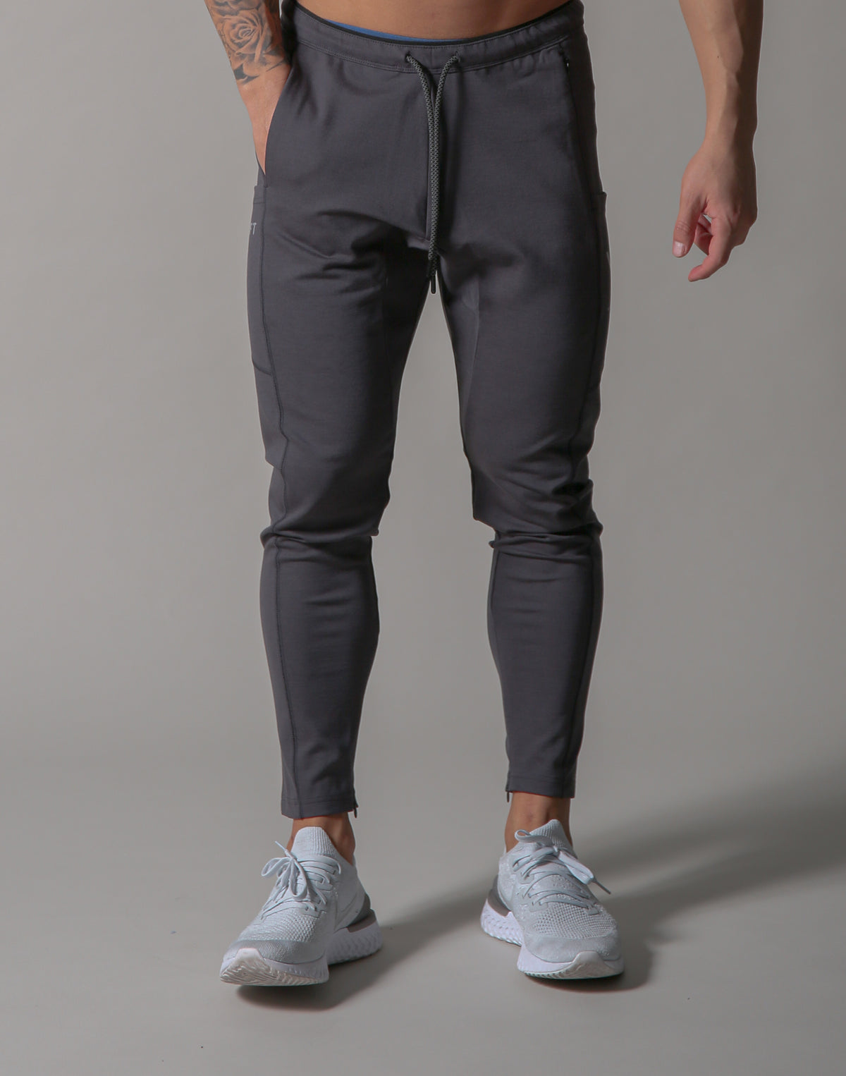 Ý Side Poket UTILITY PANTS - D-Grey