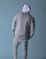 Sweat Layered Pullover / Born to LYFT - Grey