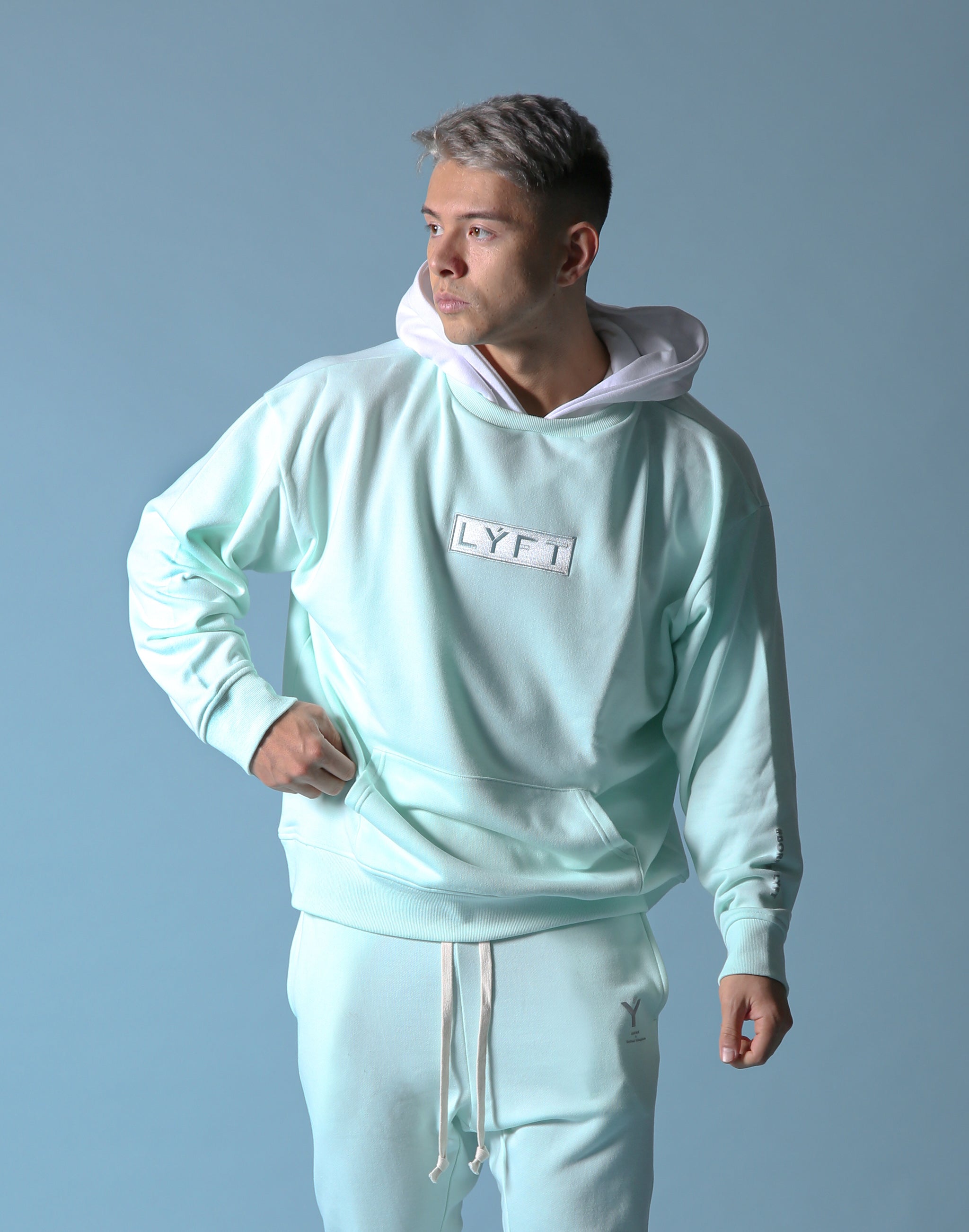 Sweat Layered Pullover / Born to LYFT - Mint Green – LÝFT