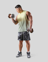 Thunder Logo Drop Tanktop - Lime