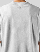 Wide Separate Big T-Shirt - Grey