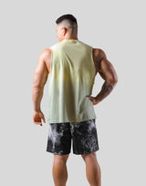Thunder Logo Drop Tanktop - Lime