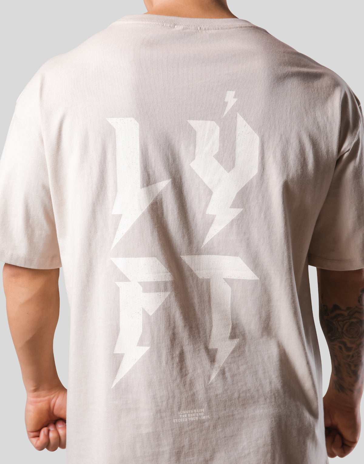 Thunder Logo Big T-Shirt - Ivory