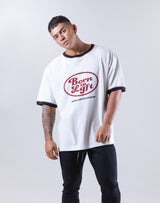 Old Logo Piping Big T-Shirt - Off White