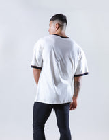 Old Logo Piping Big T-Shirt - Off White