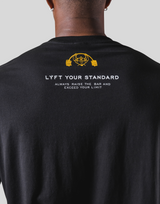 LÝFT × Power House Gym Lion Big T-Shirt - Black