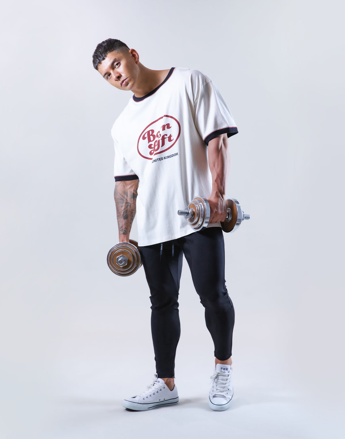 Old Logo Piping Big T-Shirt - Off White