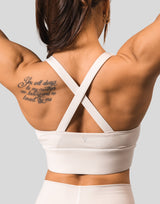LÝFT Cross Strap Bratop - Ivory
