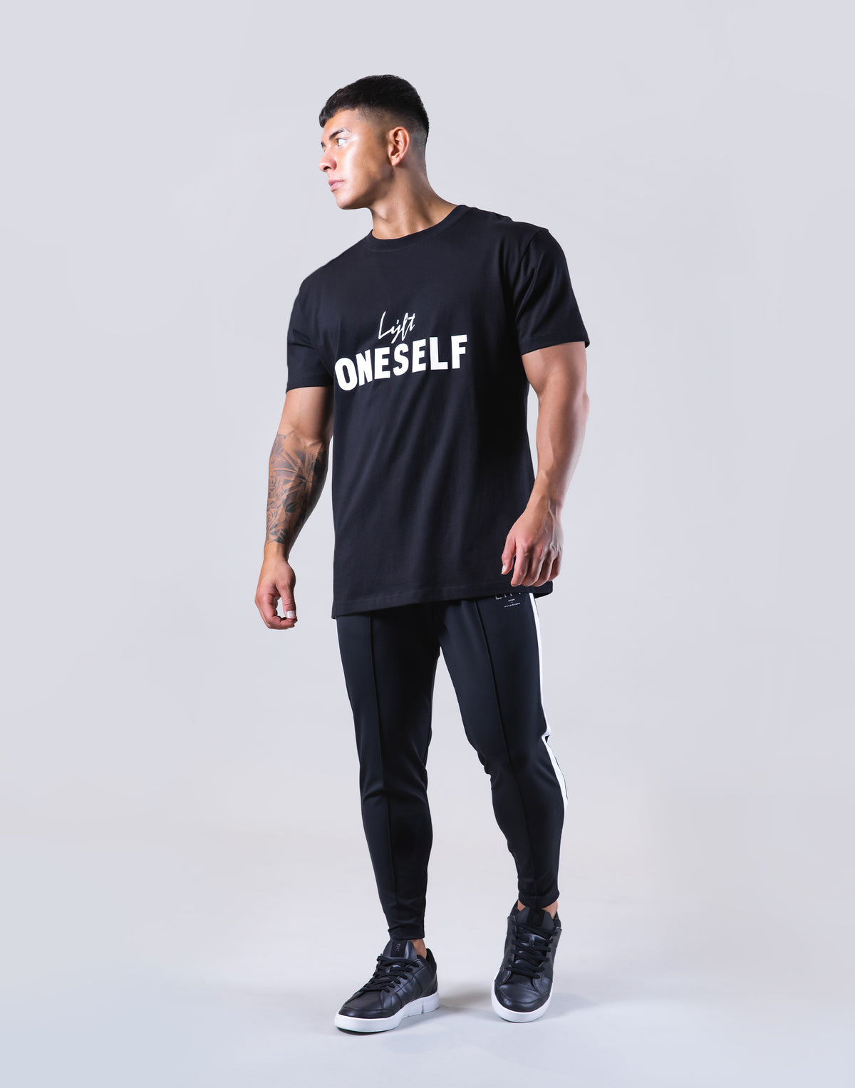 LÝFT Oneself Standard T-Shirt - Black