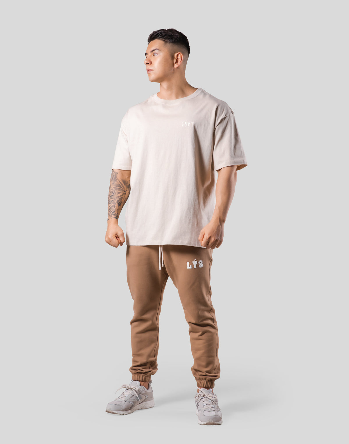 Thunder Logo Big T-Shirt - Ivory