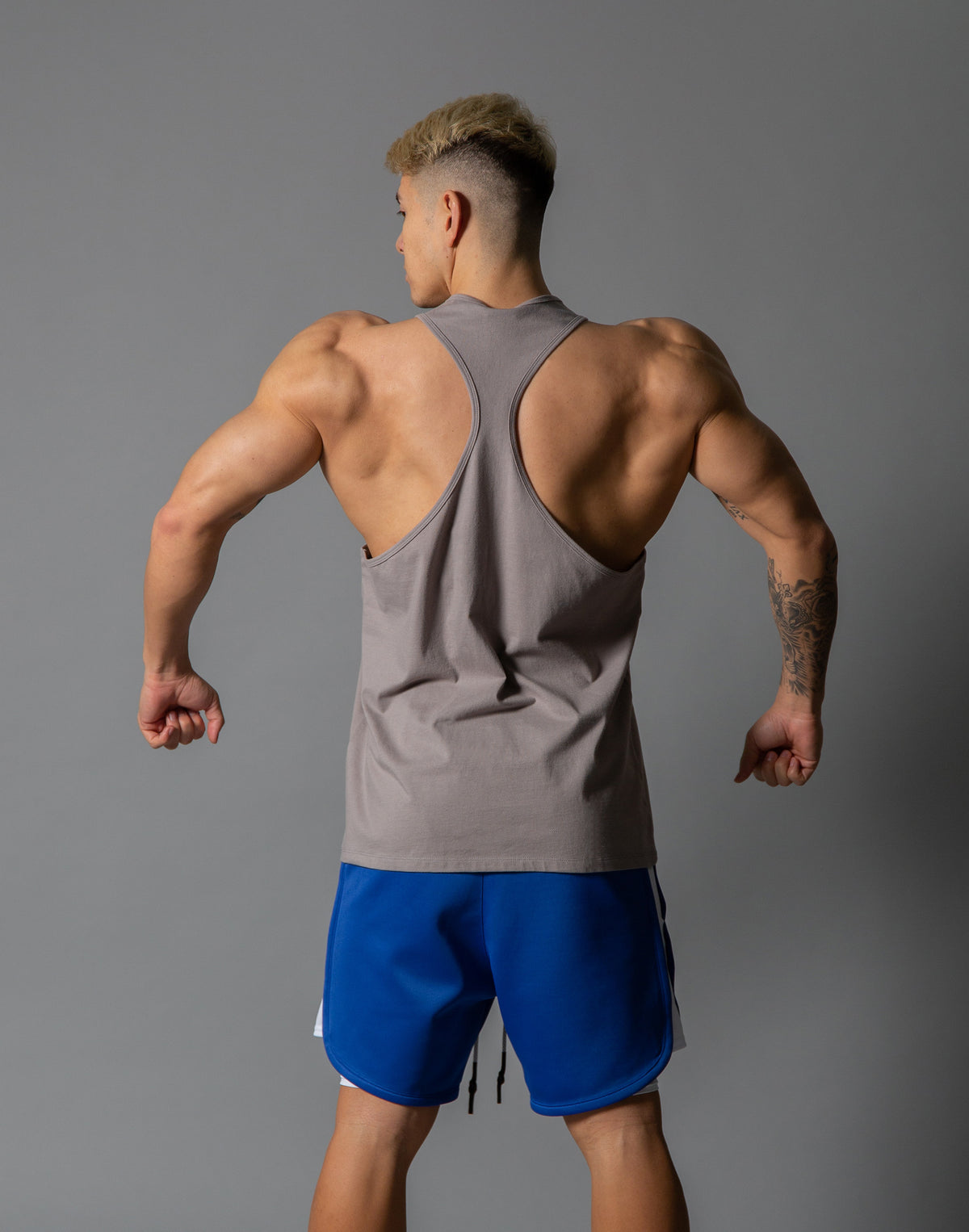 LÝFT 2 Line Training Tanktop - Grey