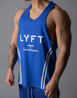 LÝFT 2 Line Training Tanktop - Blue